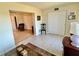 View of living room with access to other rooms at 2042 Australia W Way # 78, Clearwater, FL 33763