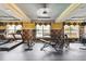 Fitness center with treadmills, ellipticals, and weights at 4221 W Spruce St # 1404, Tampa, FL 33607