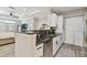Modern kitchen with granite countertops and stainless steel appliances at 4221 W Spruce St # 1404, Tampa, FL 33607