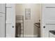 Laundry room with washer, dryer, and folding rack at 4221 W Spruce St # 1404, Tampa, FL 33607