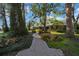 Brick walkway leading to charming ranch home at 4307 W Kensington Ave, Tampa, FL 33629