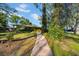 Brick walkway leading to a charming ranch home at 4307 W Kensington Ave, Tampa, FL 33629
