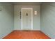 Quaint front door entrance with a terracotta tile stoop at 4606 Ridgecliff Dr, Brandon, FL 33511