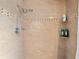 Shower stall with tile surround and built-in shelves at 4606 Ridgecliff Dr, Brandon, FL 33511