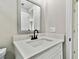 Updated bathroom with modern vanity and fixtures at 516 Highview N Cir, Brandon, FL 33510