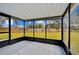 Spacious screened porch overlooking backyard at 516 Highview N Cir, Brandon, FL 33510
