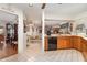 Spacious kitchen with ample cabinetry and tiled floors at 7312 7Th Nw Ave, Bradenton, FL 34209