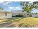 Large backyard with home and detached garage at 7312 7Th Nw Ave, Bradenton, FL 34209