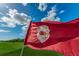 Belleair Country Club flag on the golf course at 100 Oakmont Ln # 602, Belleair, FL 33756