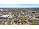 Aerial view showing home's location in a residential neighborhood at 10228 Oslin St, Tampa, FL 33615