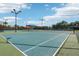 Well-maintained tennis courts with ample lighting and seating at 10553 Bermuda Isle Dr, Tampa, FL 33647