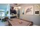 Fun game room featuring a pool table and stylish decor at 10745 Bardes Ct, Seminole, FL 33777