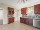 Eat-in kitchen with ample cabinet space at 11013 Cranston St, Spring Hill, FL 34608