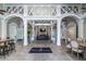 Elegant clubhouse with high ceilings and a grand entrance at 11919 Royce Waterford Cir, Tampa, FL 33626