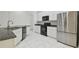 Modern kitchen with stainless steel appliances and granite countertops at 12119 Creek Preserve Dr, Riverview, FL 33579