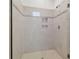 Large tiled shower with glass enclosure at 12119 Creek Preserve Dr, Riverview, FL 33579