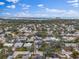 Aerial view showing home's location in a residential neighborhood at 13472 Bellewood Ave, Seminole, FL 33776