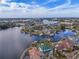 Beautiful waterfront home situated on a spacious lot with private dock at 17 Venetian Ct, Tarpon Springs, FL 34689