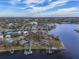 Exceptional waterfront home with private dock and stunning water views at 17 Venetian Ct, Tarpon Springs, FL 34689