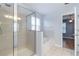 Bathroom features a shower, garden tub, and updated vanity at 17533 Stinchar Dr, Land O Lakes, FL 34638