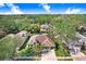 Aerial view showcasing the house and surrounding neighborhood at 2005 Wexford Green Dr, Valrico, FL 33594