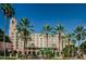 Exterior view of a large pink hotel with palm trees at 216 21St Ne Ave, St Petersburg, FL 33704