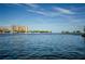 Serene waterfront view with calm water and distant buildings at 216 21St Ne Ave, St Petersburg, FL 33704