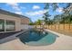 Inviting swimming pool with a large deck at 2735 Park N St, St Petersburg, FL 33710