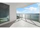 Spacious balcony boasting stunning water views at 2910 W Barcelona St # 2102, Tampa, FL 33629