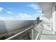 Spacious balcony boasting panoramic waterfront views and city skyline at 2910 W Barcelona St # 2102, Tampa, FL 33629