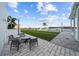 Artificial turf lawn with seating area at 2910 W Barcelona St # 2102, Tampa, FL 33629