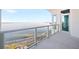 Spacious balcony with panoramic water views at 2910 W Barcelona St # Ph-2302, Tampa, FL 33629