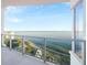 Stunning panoramic bay view from a private balcony at 2910 W Barcelona St # Ph-2302, Tampa, FL 33629