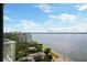 Sweeping water and city views from a luxury high-rise at 2910 W Barcelona St # Ph-2303, Tampa, FL 33629