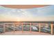 Spacious balcony with sunset view and city skyline at 2910 W Barcelona St # Ph-2303, Tampa, FL 33629