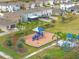 Community playground with shaded areas at 3304 Suncoast Plains Dr, Odessa, FL 33556