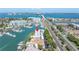 Building is situated on the water with a marina and bridge views at 340 Pinellas Bayway S # 306, St Petersburg, FL 33715