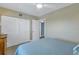 Bright bedroom with double closet and ceiling fan at 340 Pinellas Bayway S # 306, St Petersburg, FL 33715