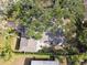 Top-down view of the house, showing the roof and backyard at 356 Grand Central Ave, Safety Harbor, FL 34695