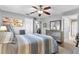 Comfortable bedroom with ensuite bathroom access at 4008 W North B St, Tampa, FL 33609