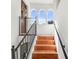 Clean and bright staircase with terracotta tile, leading to the property's entrance at 418 S Albany Ave, Tampa, FL 33606