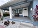 Inviting front porch with a bench, perfect for relaxing at 4529 11Th S Ave, St Petersburg, FL 33711