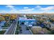 Aerial view of a modern building near the coast at 4543 Indianapolis Ne St, St Petersburg, FL 33703