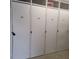 Row of locked storage units available at 4920 Locust Ne St # 203, St Petersburg, FL 33703