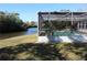 Screened pool area overlooking a canal at 5528 Berlin Dr, Port Richey, FL 34668