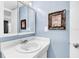 Small bathroom with vanity and medicine cabinet at 6960 20Th N Ave # 307, St Petersburg, FL 33710