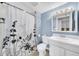 Bathroom with shower, toilet and vanity at 6960 20Th N Ave # 307, St Petersburg, FL 33710