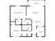 Floor plan showcasing a 2-bedroom, 2-bath home with sunroom at 6960 20Th N Ave # 307, St Petersburg, FL 33710