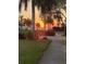 Scenic sunset view from a waterfront property at 1030 Charles St, Clearwater, FL 33755