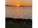 Stunning sunset view over calm waters at 1030 Charles St, Clearwater, FL 33755